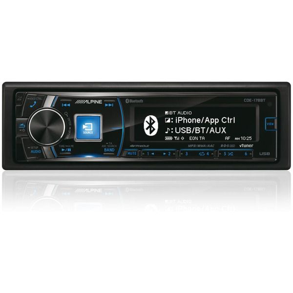 Автомагнитола ALPINE CDE-178BT