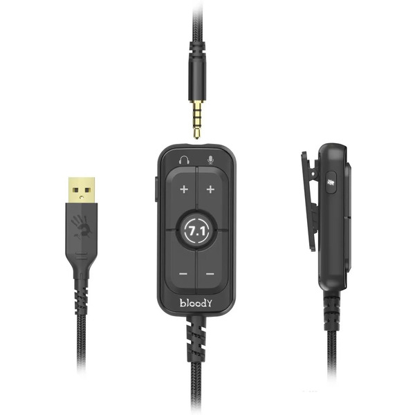 Наушники A4Tech Bloody M590i (синий/белый)