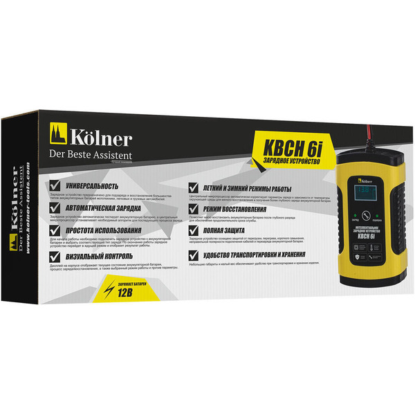 Зарядное устройство Kolner KBCH 6i