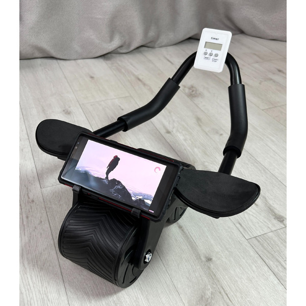 Ролик для пресса Calviano черный