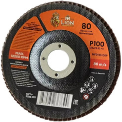 Круг лепестковый торцевой M-Lion MFD125100P
