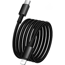 Кабель Hoco X119 USB Type-C - Lightning (1 м, черный)