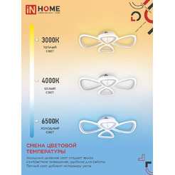 Светильник светодиодный IN HOME ELEGANT SANSA-W (4690612043326)