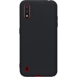 Бампер Bingo Matt TPU для SAMSUNG Galaxy A01 Черный