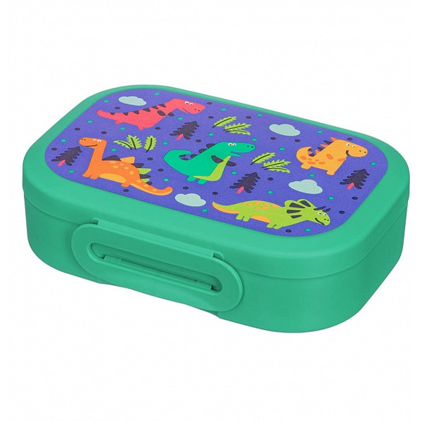 Ланч-бокс Бытпласт Пластишка 431320609 0.98 л (зеленый)