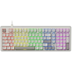 Компьютерная клавиатура AJAZZ AK980 (ретро расцветка)