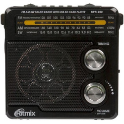 Радиоприемник RITMIX RPR-202 BLACK