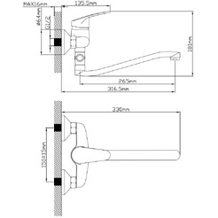 Смеситель AV Engineering AVROM7-A102-221