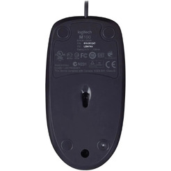 Мышь Logitech M100 910-005006 (темно-серый)