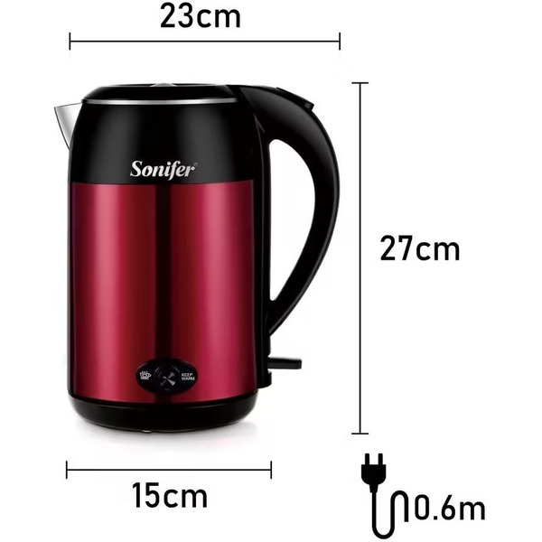 Электрический чайник Sonifer SF-2072 (красный)