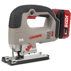 Электролобзик Crown CT25003HX-4 BMC (с 2-мя АКБ)