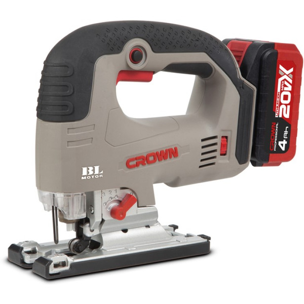 Электролобзик Crown CT25003HX-4 BMC (с 2-мя АКБ)