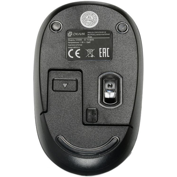 Мышь Oklick 505MW (черный)