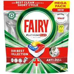 Капсулы для ПММ Fairy Platinum Plus All in One Lemon 77 шт