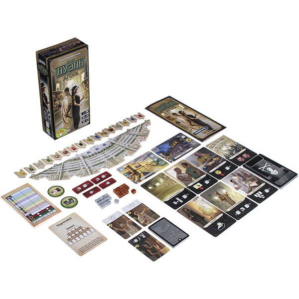 Настольная игра Стиль жизни 7 Чудес Дуэль: Агора