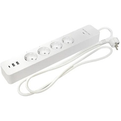 Умный удлинитель EKF Connect PRO Wi-Fi c USB RCE-2-WF
