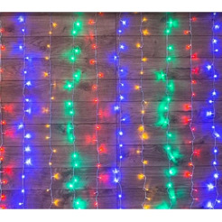 235-069 Гирлянда Светодиодный Дождь 2x3 м диоды Мультиколор NEON-NIGHT