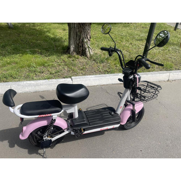 Электровелосипед AVM Delta Lite (розовый)