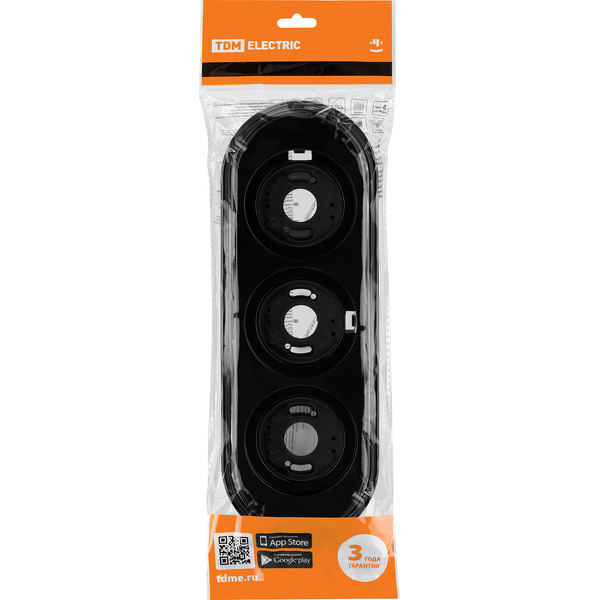 Рамка TDM Electric Виви SQ1820-1291 (черный)