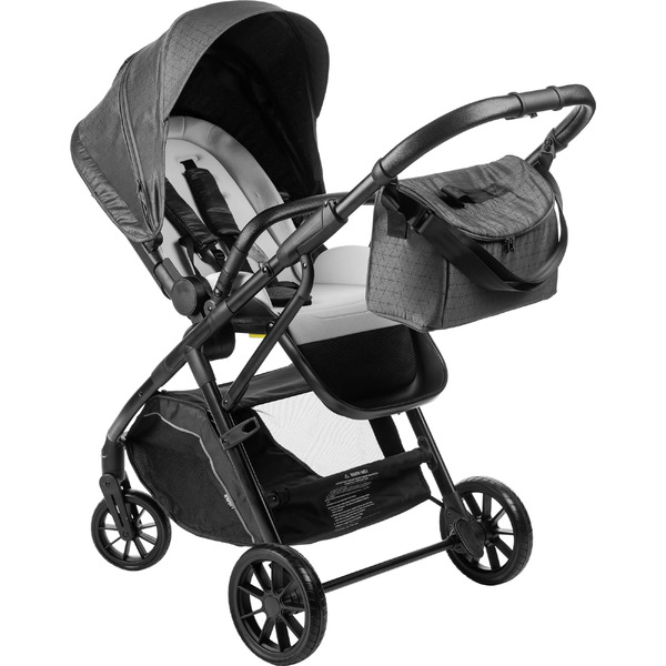 Детская прогулочная коляска Labalu Wave Q7 (серый)