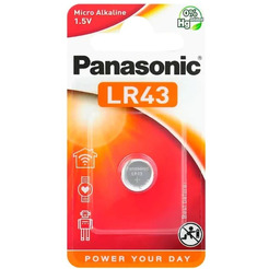 Батарейка Panasonic LR43 LR43EL/1B (1 шт)