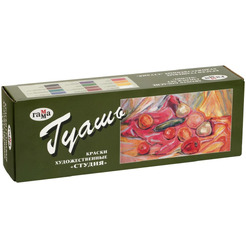 Гуашь Гамма Студия 221029 (12 цв)