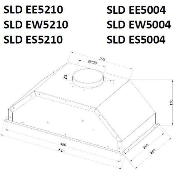 Кухонная вытяжка Schaub Lorenz SLD EW5210