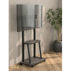 Стойка для телевизора Holder PR-108 (черный/керамика)