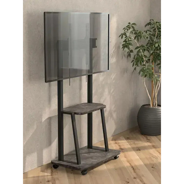 Стойка для телевизора Holder PR-108 (черный/керамика)