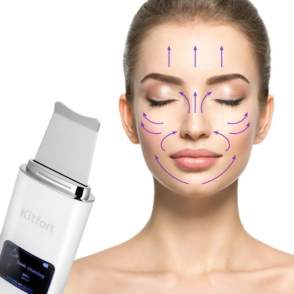 Аппарат для ультразвуковой чистки лица Kitfort КТ-3189