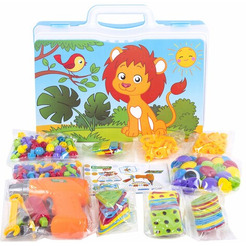 Конструктор с шуруповертом BRAUBERG 665204