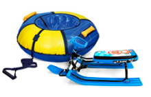 Санки, тюбинги, ледянки