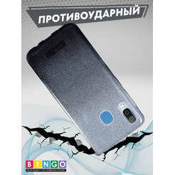 Чехол-накладка Bingo Shine+ для SAMSUNG Galaxy A30 (черный)