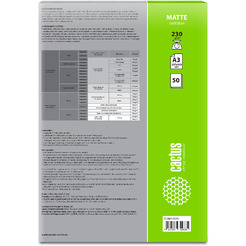 Фотобумага Cactus CS-MA323050