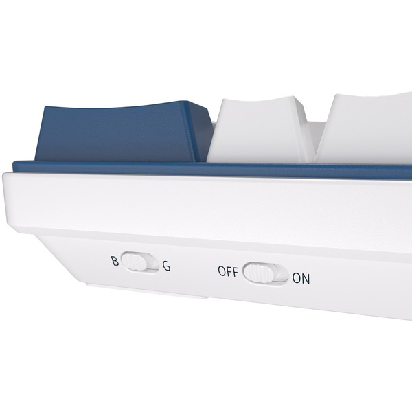 Клавиатура Royal Kludge RK61 Plus RGB (белый, RK Brown)