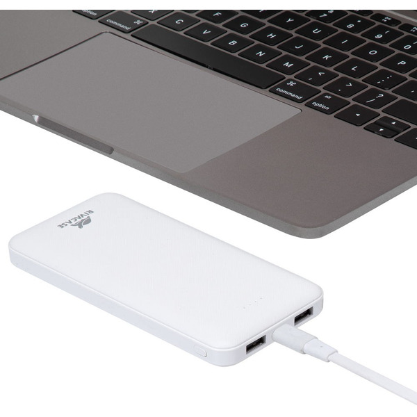 Внешний аккумулятор RIVACASE VA2137 (10000 мАч) White