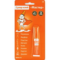 Cупер-клей TDM "Мастер" 3г/бл SQ0542-0001