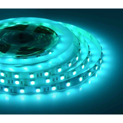 Светодиодная лента Apeyron 00-17 12В, СТ, 14,4Вт/м, smd5050, 60д/м, IP20, ширина подложки 10мм, 5м, RGB