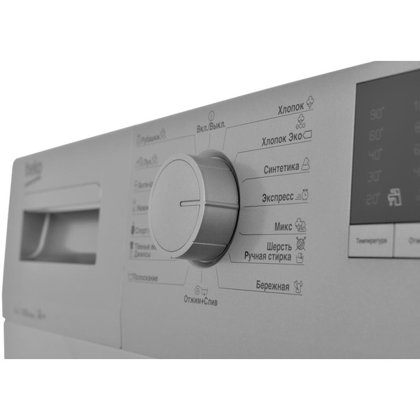 Стиральная машина BEKO WSRE6512ZSS