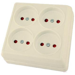 Розетка TDM Ладога SQ1801-0221