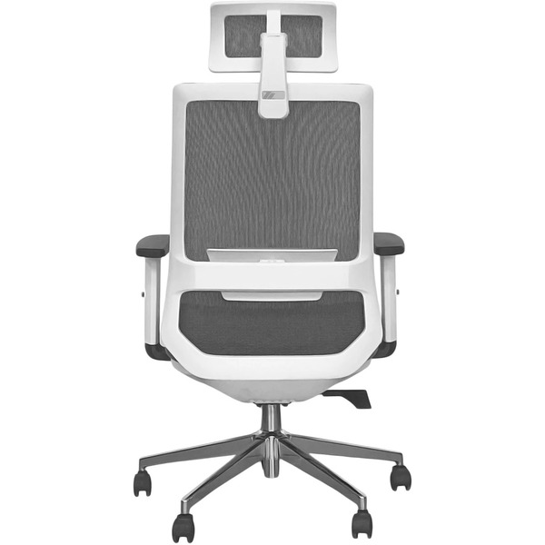 Кресло офисное SITUP MADRID A GREY chrome (сетка Grey /Grey)