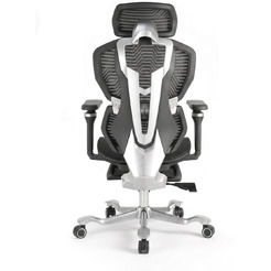 Игровое кресло myroo Game Assassin с подножкой Black (A2512W-BL)