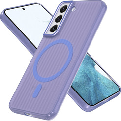 Задняя накладка CASE Translucent Strip Samsung Galaxy S22, синий