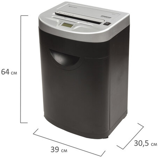 Шредер BRAUBERG S22-S 531773