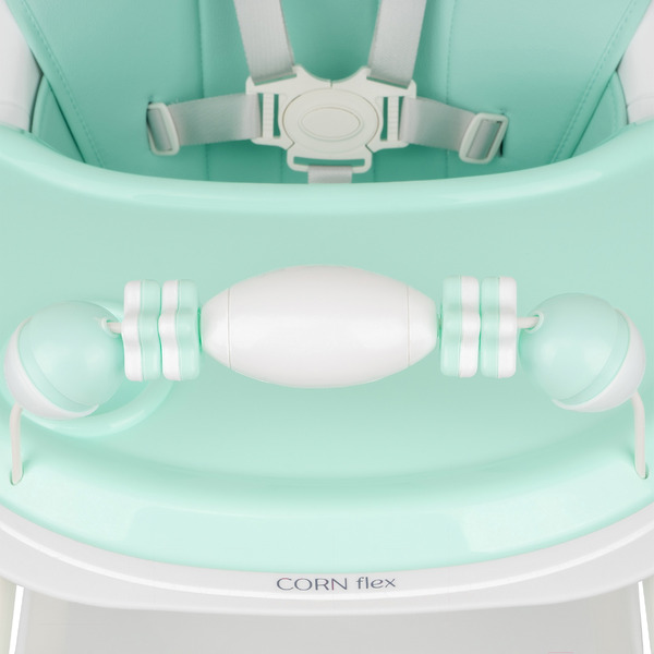 Стульчик для кормления Indigo Corn Flex (мятный)