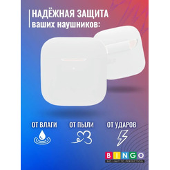 Чехол Bingo Silicone для XIAOMI Redmi Buds 3 (белый)
