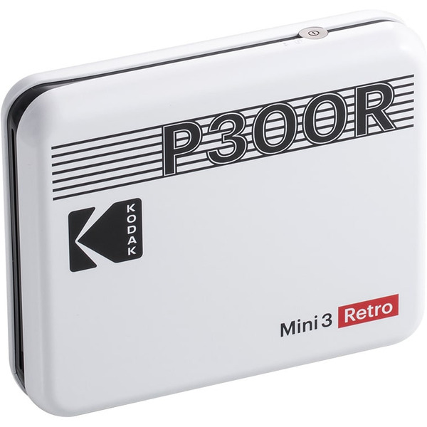 Фотопринтер KODAK Mini 3 Retro P300R (белый)