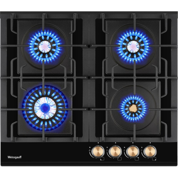 Варочная панель Weissgauff HGG 641 BV Volcano Burner Nano Glass