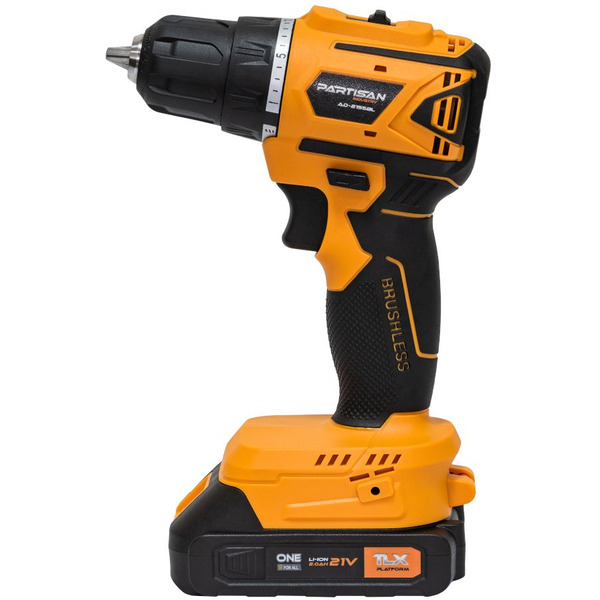 Дрель-шуруповерт Partisan AD-2155BL (с 2-мя АКБ, кейс)