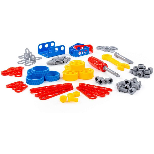 Конструктор Полесье Изобретатель (91 элемент) 72986